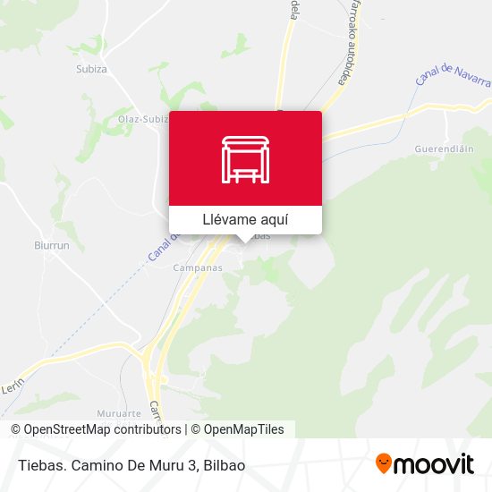 Mapa Tiebas. Camino De Muru 3