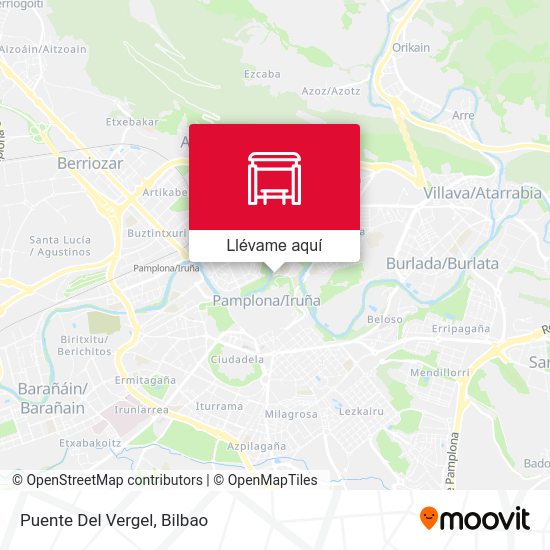 Mapa Puente Del Vergel