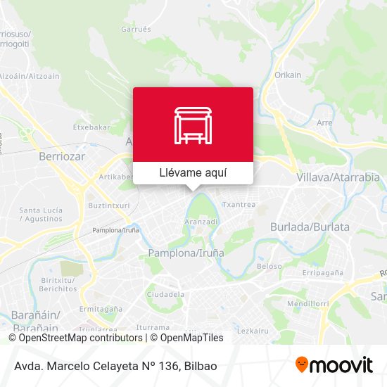 Mapa Avda. Marcelo Celayeta Nº 136