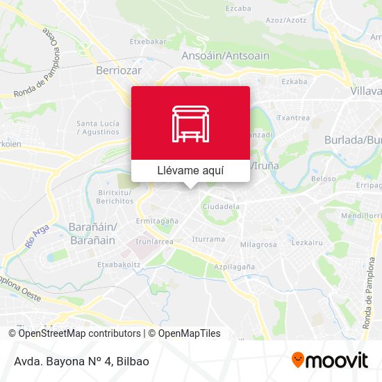 Mapa Avda. Bayona Nº 4