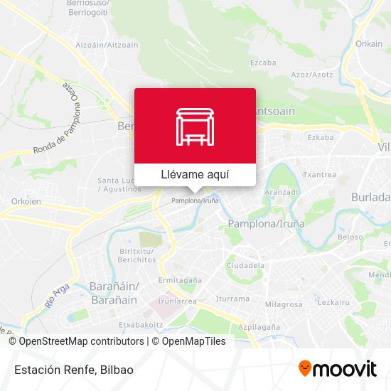 Mapa Estación Renfe