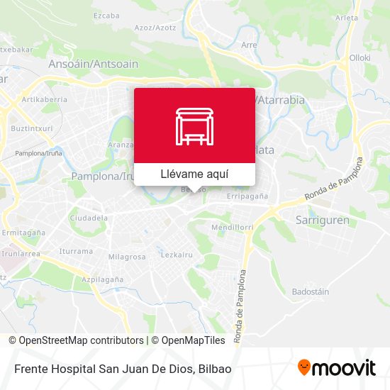 Mapa Frente Hospital San Juan De Dios
