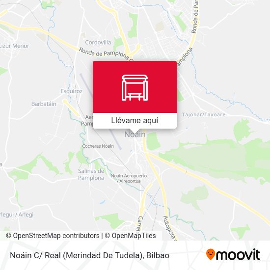 Mapa Noáin C/ Real (Merindad De Tudela)