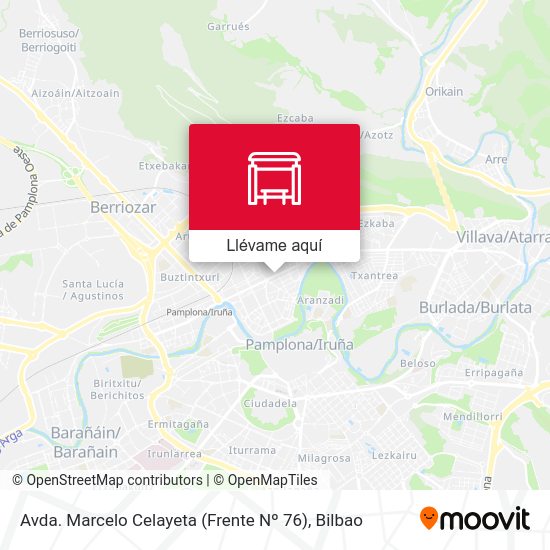 Mapa Avda. Marcelo Celayeta (Frente Nº 76)