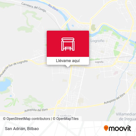 Mapa San Adrián
