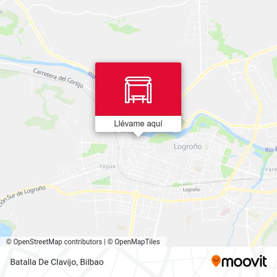 Mapa Batalla De Clavijo