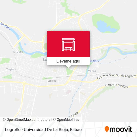 Mapa Logroño - Universidad De La Rioja