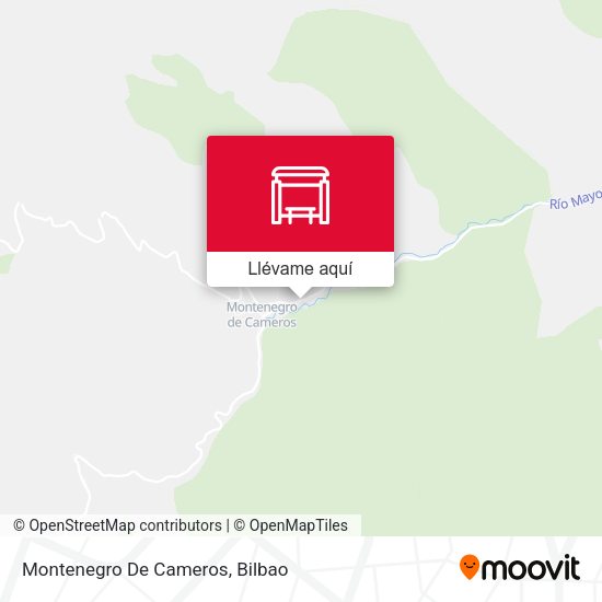 Mapa Montenegro De Cameros