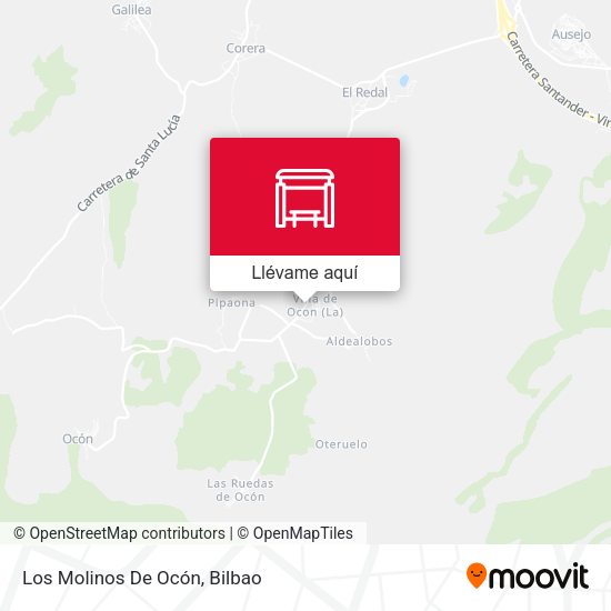 Mapa Los Molinos De Ocón