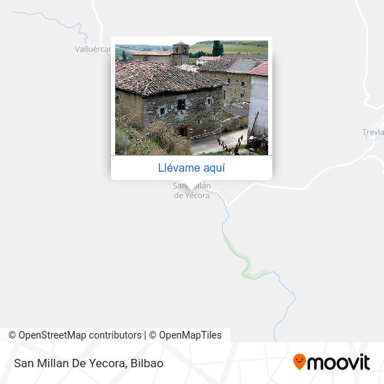 Mapa San Millan De Yecora
