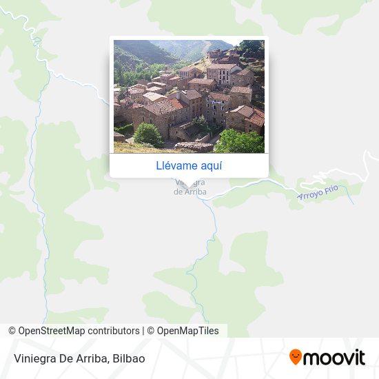 Mapa Viniegra De Arriba