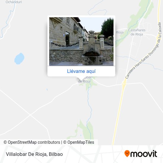 Mapa Villalobar De Rioja