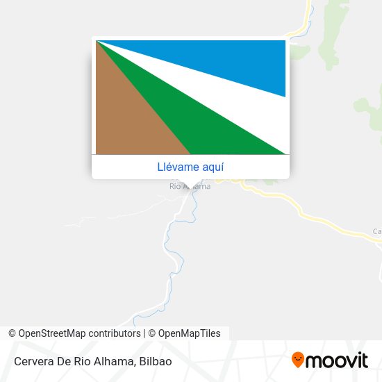 Mapa Cervera De Rio Alhama