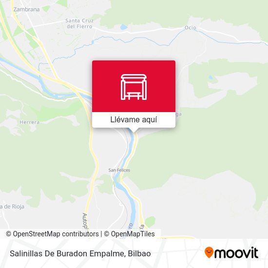 Mapa Salinillas De Buradon Empalme