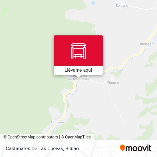 Mapa Castañares De Las Cuevas