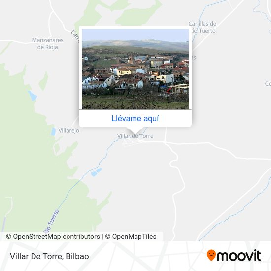 Mapa Villar De Torre