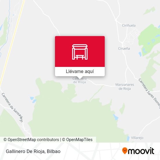 Mapa Gallinero De Rioja