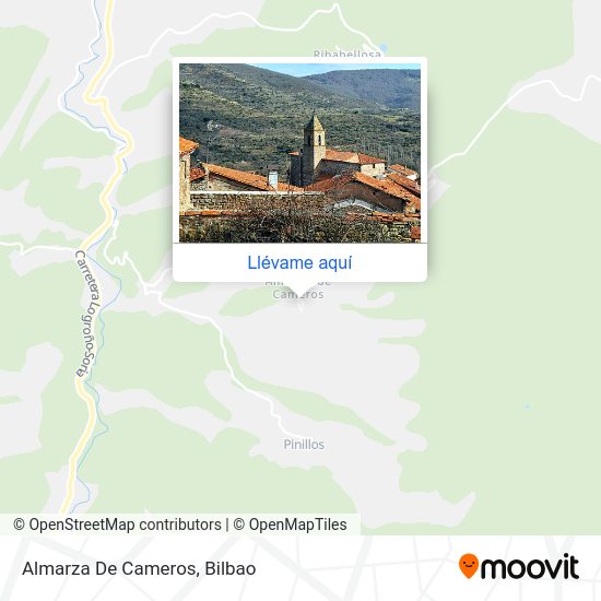Mapa Almarza De Cameros
