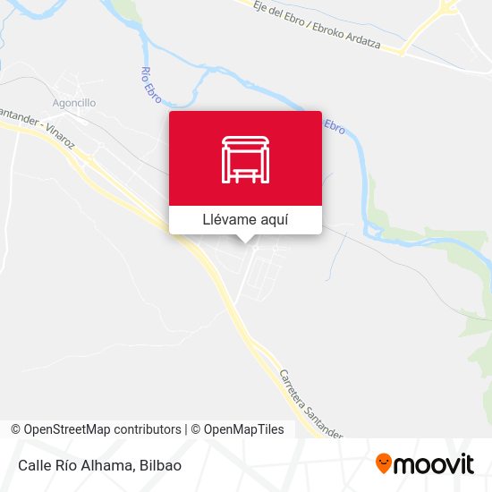 Mapa Calle Río Alhama