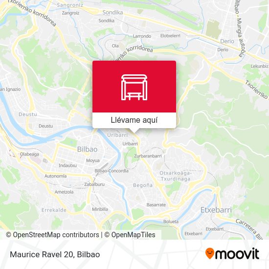 Mapa Maurice Ravel 20
