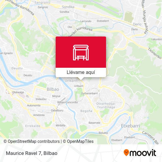 Mapa Maurice Ravel 7