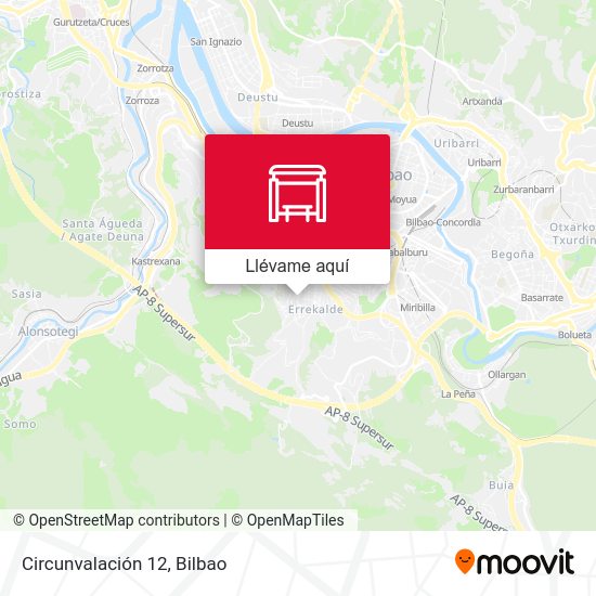 Mapa Circunvalación 12