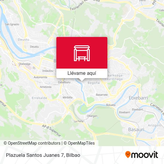 Mapa Plazuela Santos Juanes 7
