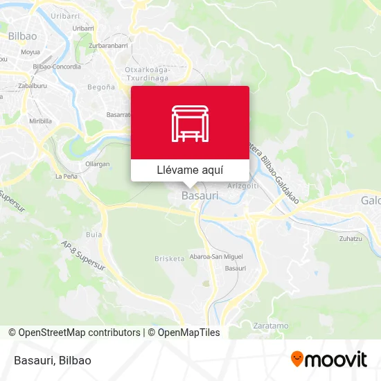 Mapa Basauri