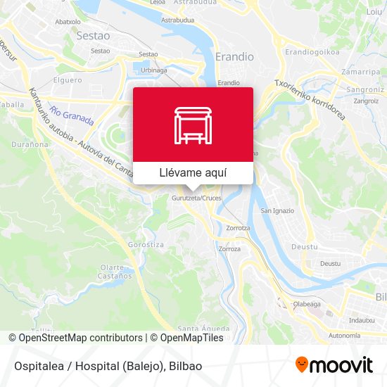 Mapa Ospitalea / Hospital (Balejo)