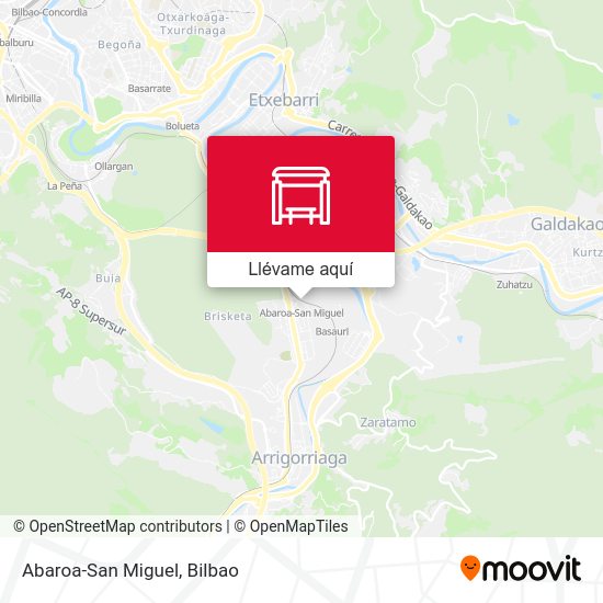 Mapa Abaroa-San Miguel
