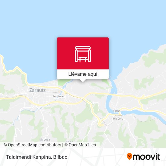 Mapa Talaimendi Kanpina
