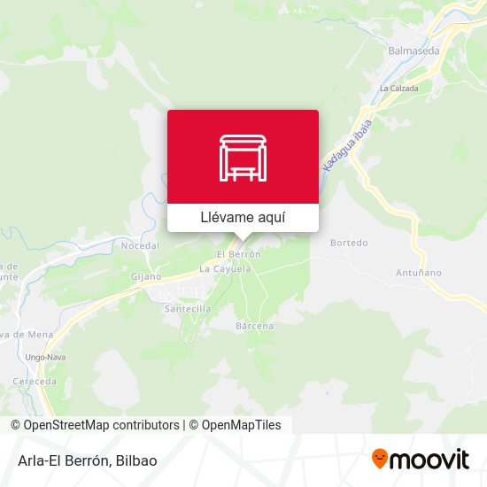 Mapa Arla-El Berrón