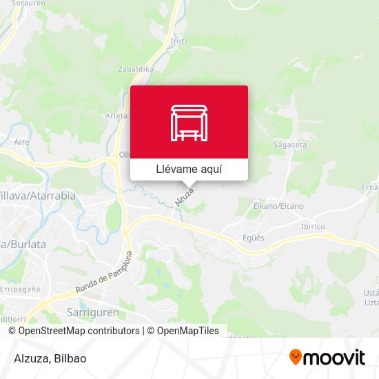 Mapa Alzuza