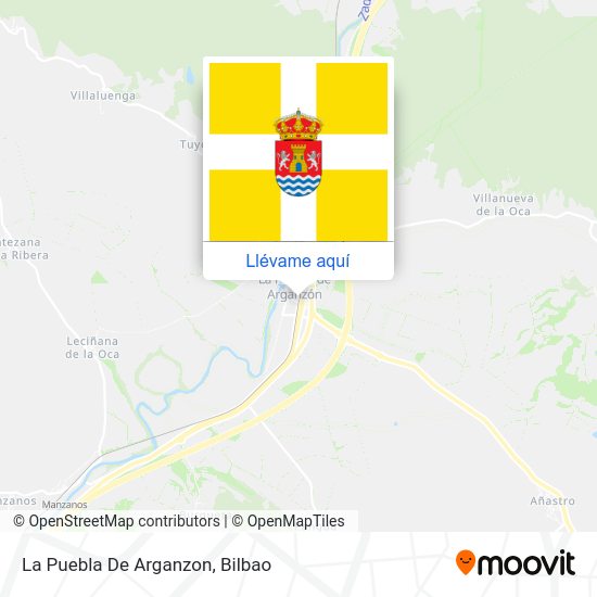 Mapa La Puebla De Arganzon