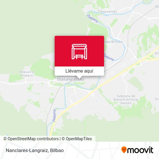 Mapa Nanclares-Langraiz