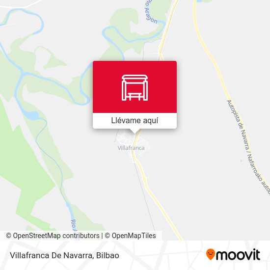 Mapa Villafranca De Navarra