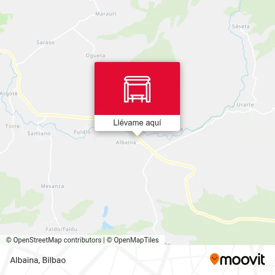 Mapa Albaina