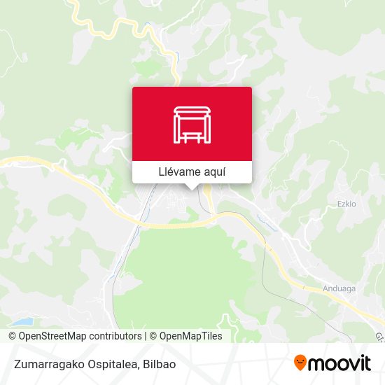 Mapa Zumarragako Ospitalea