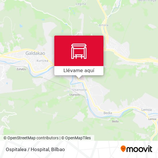 Mapa Ospitalea / Hospital