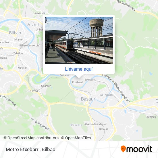 Mapa Metro Etxebarri