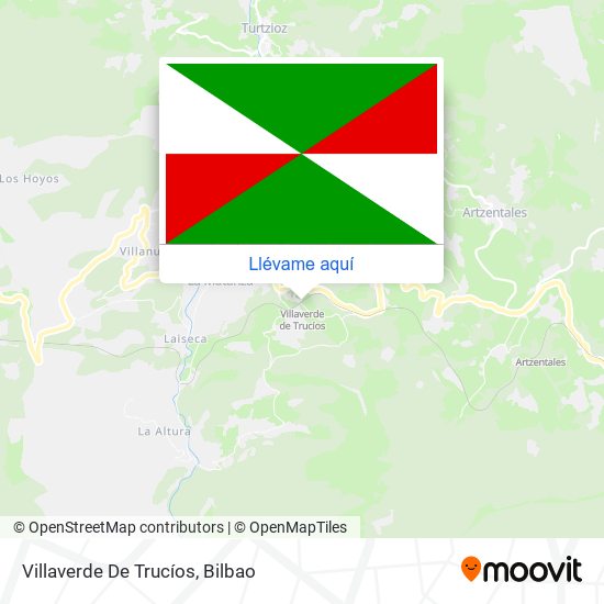 Mapa Villaverde De Trucíos