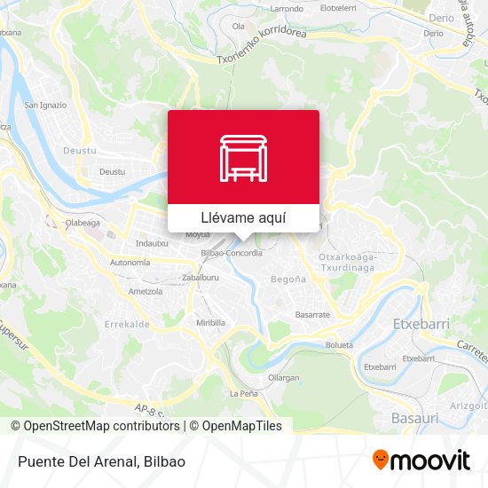 Mapa Puente Del Arenal