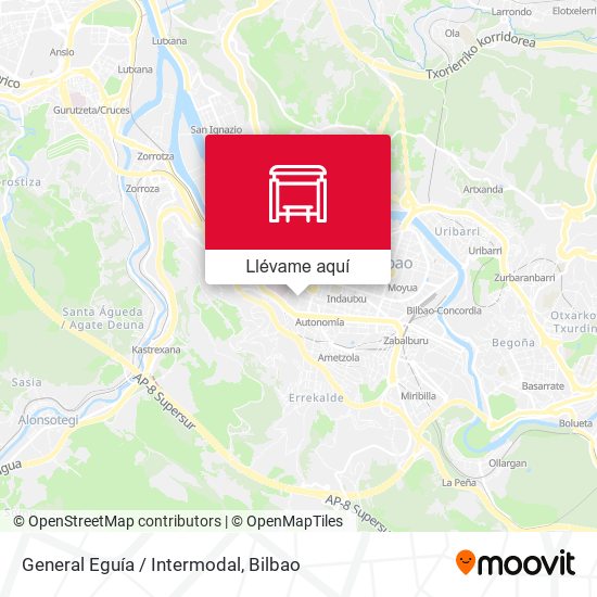 Mapa General Eguía / Intermodal