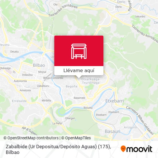 Mapa Zabalbide (Ur Depositua / Depósito Aguas) (175)