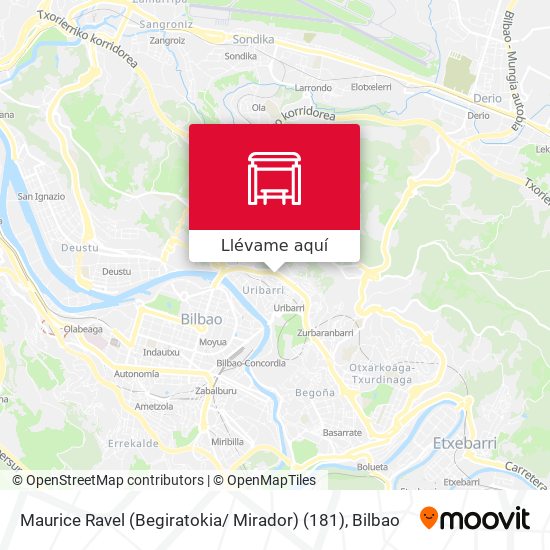 Mapa Maurice Ravel (Begiratokia/ Mirador) (181)