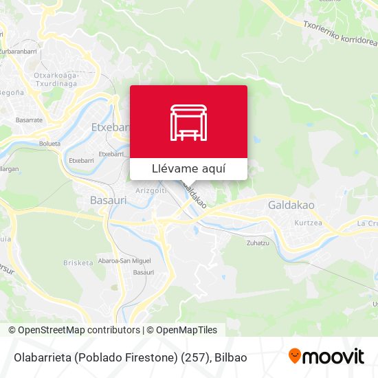 Mapa Olabarrieta (Poblado Firestone) (257)