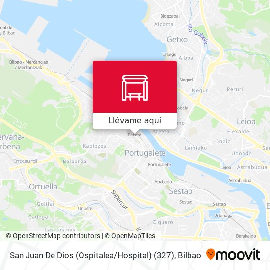 Mapa San Juan De Dios (Ospitalea / Hospital) (327)