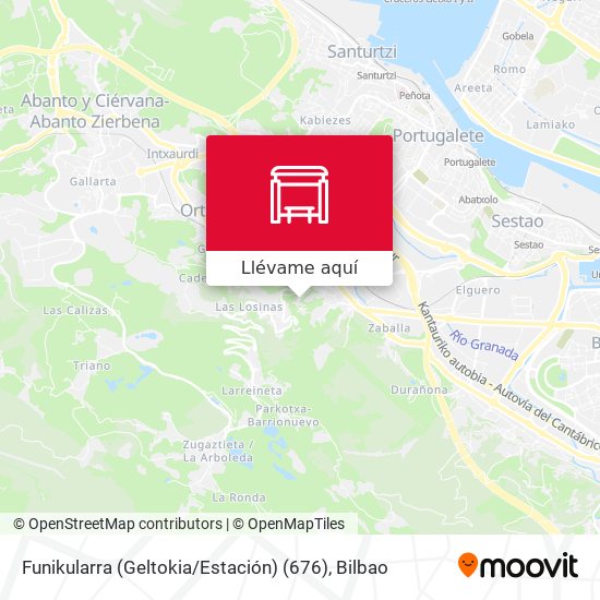 Mapa Funikularra (Geltokia / Estación) (676)