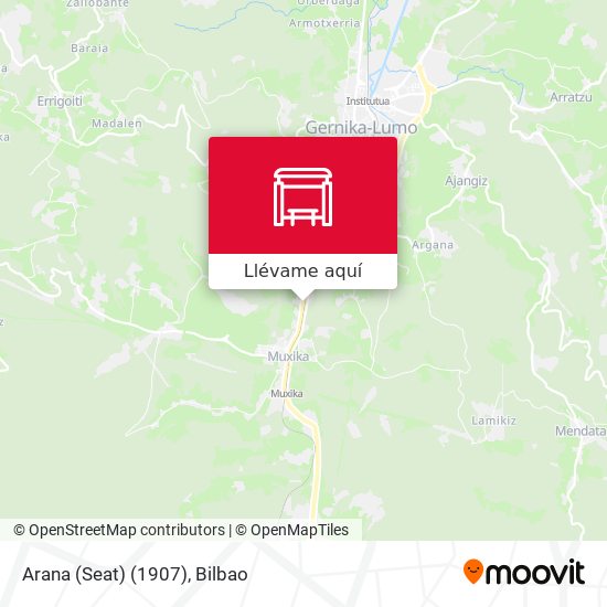 Mapa Arana (Seat) (1907)