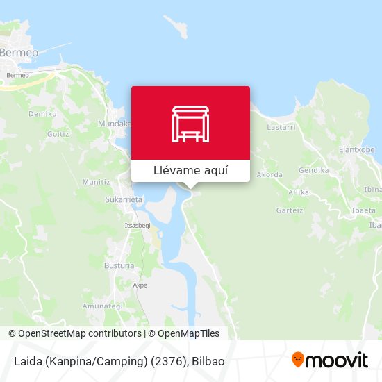 Mapa Laida (Kanpina/Camping) (2376)